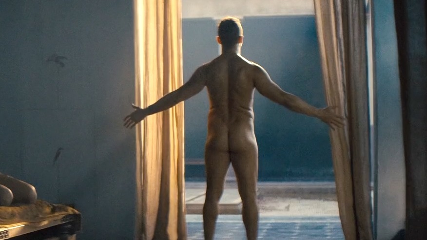 Nick E. Tarabay Naked as Ashur. Butt, Shirtless, sexy. 82869