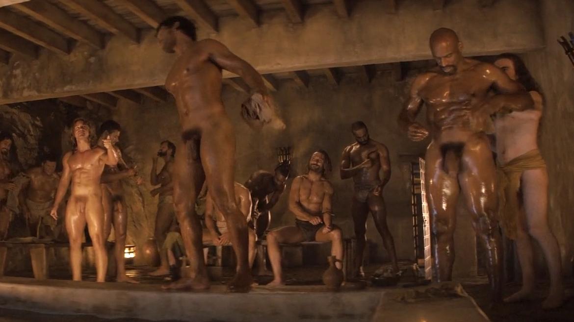 Jordi Webber Naked in Spartacus: House of Ashur. Balls, Butt, Penis, Prosthetic, Shirtless, Bulge, erect, sexy. 82873