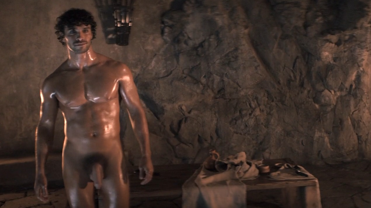 Stephen Madsen Naked as Creticus. Balls, Butt, Penis, Prosthetic, Shirtless, erect, sexy. 82875