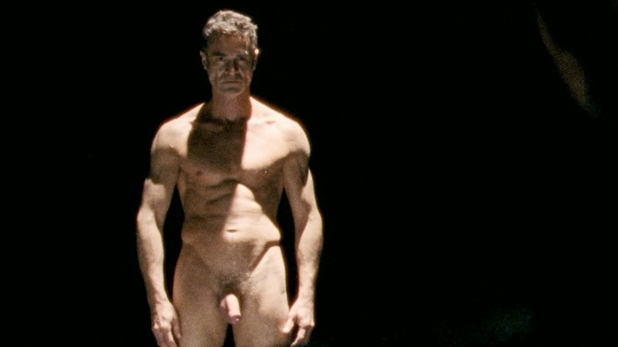 Yannick Rénier Naked in Reflection in a Dead Diamond. Balls, Butt, Penis, Shirtless. 82879
