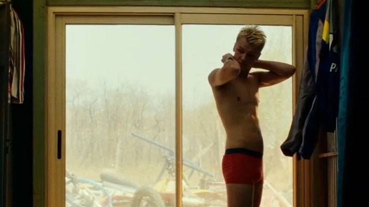 Sexiest Amaury Foucher Scene in Block Pass. Bulge, Shirtless, Underwear, gay. 83149