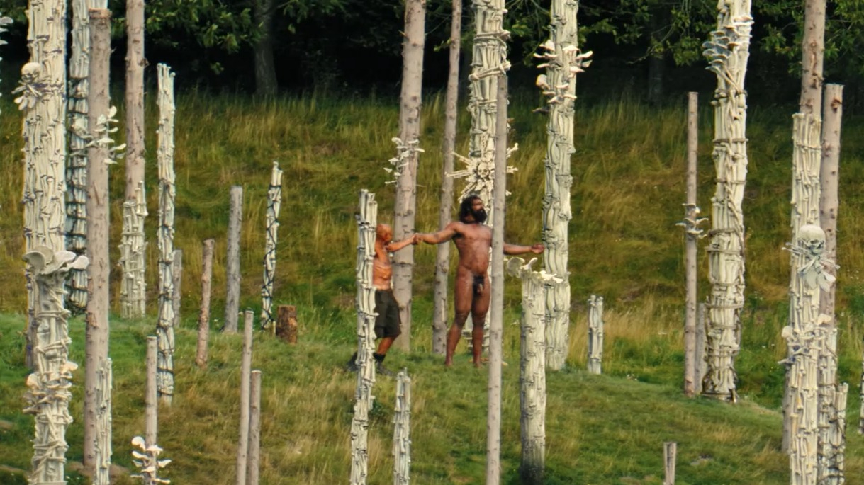 Chi Lewis-Parry Nude as Samson. Balls, Penis, Prosthetic, Shirtless. 83354