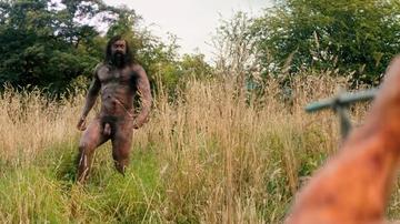 Chi Lewis-Parry in 28 Years Later: The Bone Temple (2026) Penis Prosthetic Shirtless Balls Penis 83351