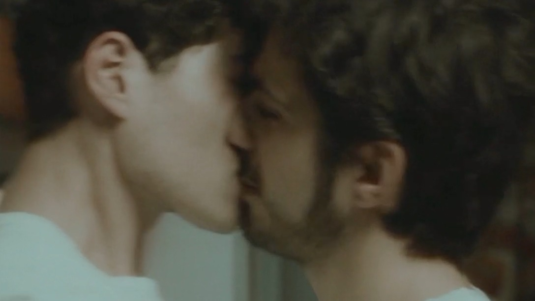 Sexiest Gianmarco Saurino Scene in Mascarpone: The Rainbow Cake. Gay, shirtless, underwear. 83365