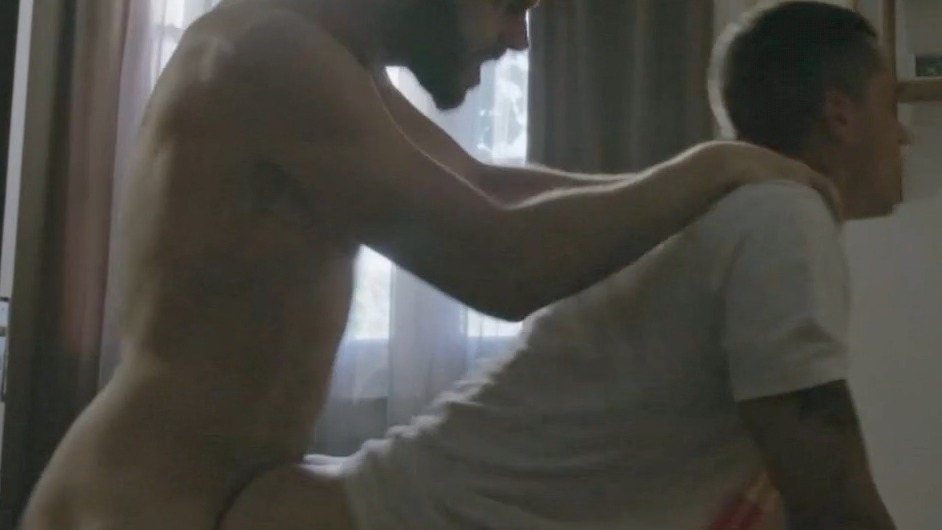 Pablo from #300Letters Naked. Gay, Shirtless, Sexy, Butt, bulge, underwear. 83483