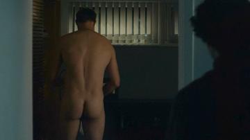 Alexander Skarsgård in Pillion (2025) Butt Shirtless Bulge Butt 83666