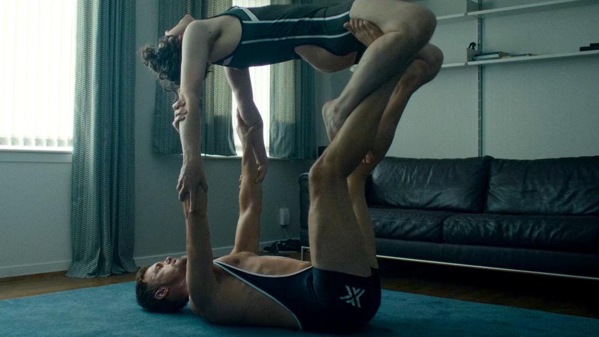 Alexander Skarsgård, Harry Melling in Pillion (2025) Bulge Gay Shirtless Butt Bulge Butt 83667