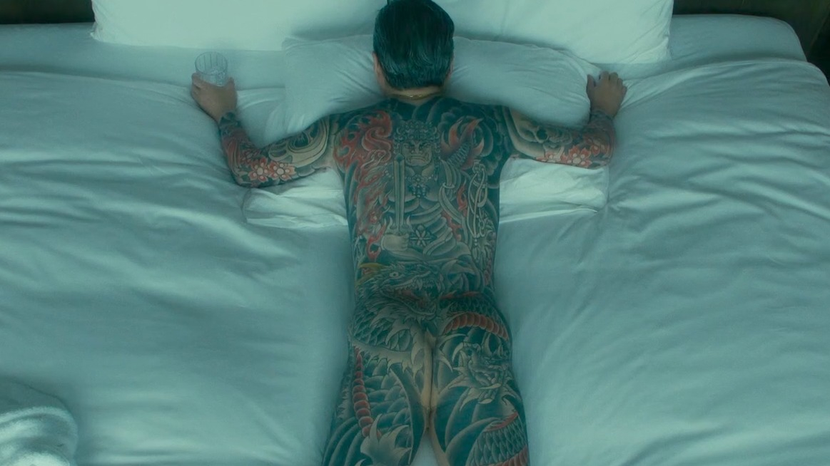 Tsuyoshi Muro Naked in Sins of Kujo. Butt, Shirtless. 83683