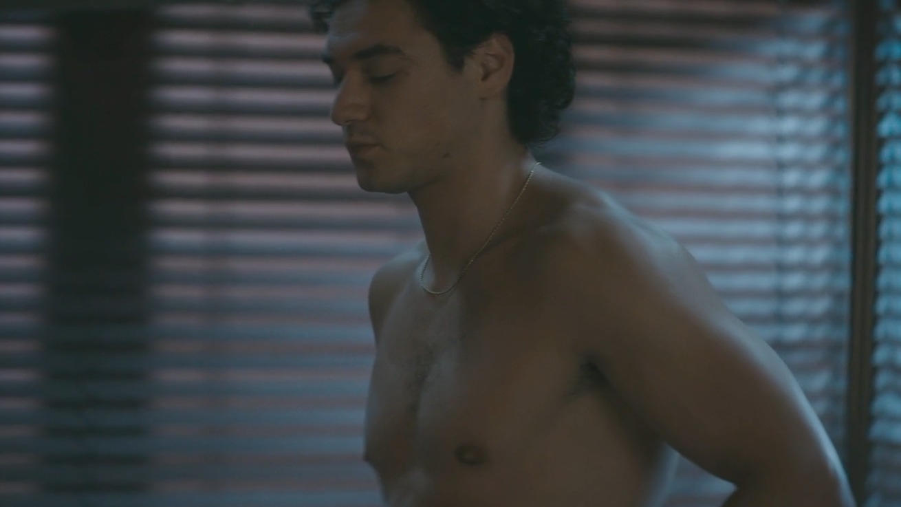 Sexiest Belmont Cameli Scene in Off Campus. Shirtless, Straight, butt, underwear. 83875