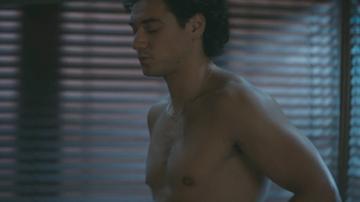 Sexiest Belmont Cameli Scene in Off Campus. Shirtless, Straight, butt, underwear. 83875