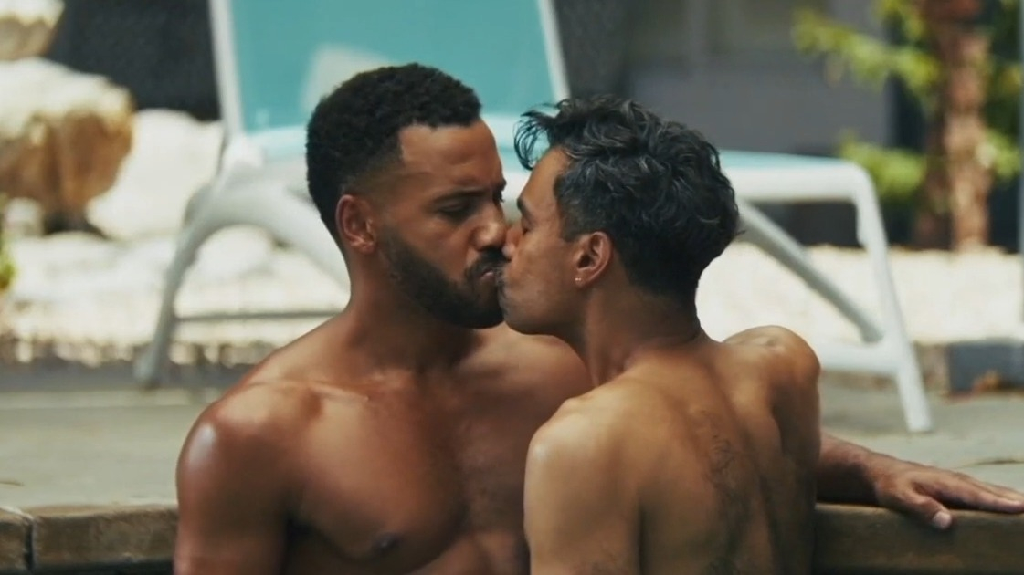 James Hayden Rodriguez Nude as Bryan Byrnes. Gay, Shirtless, Butt, balls, penis. 83978