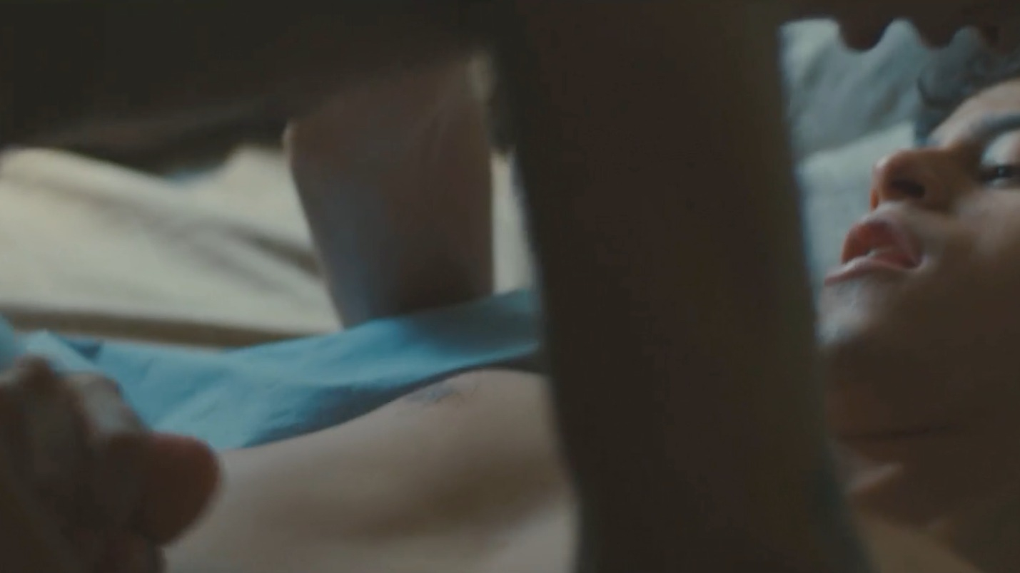 Mario from The Last First Time Naked. Gay, Shirtless, Underwear, Penis, Prosthetic, bulge, erect. 84191