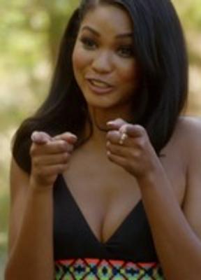 Chanel Iman Model Bikini Breasts 235062