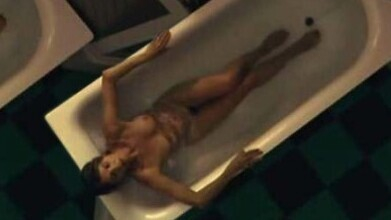 Ana from Óscar. Una pasión surrealista Naked. Breasts, Bush, bathtub, collage. 651833