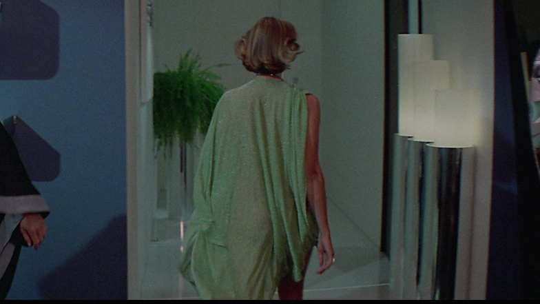 Sexiest Jessica Scenes. Sexy, blonde, sheer green robe. 679192