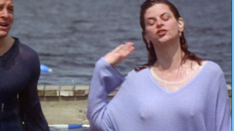 Hottest Kirstie Alley Scene in It Takes Two. Sexy, SFW, outdoors. 564008