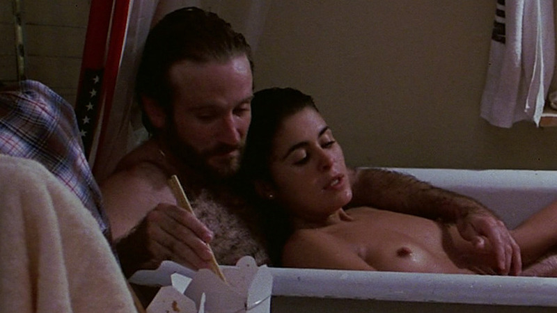 Maria Conchita Alonso Naked in Moscow on the Hudson. Breasts, black hair, christmas tree. 802651
