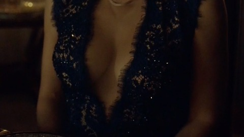 Gillian Anderson in Hannibal (2014-2015) Sexy Blonde Cleavage 772874