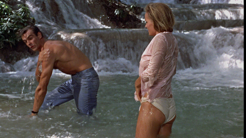 Ursula Andress in Dr. No (1962) Sexy Blonde Outdoors 682158