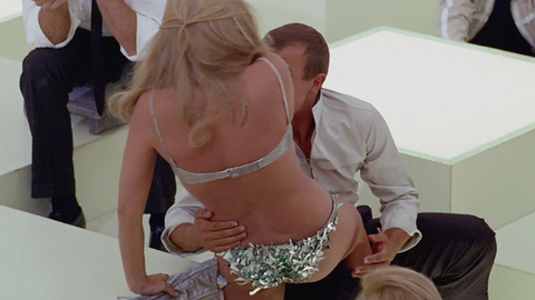 Ursula Andress in The 10th Victim (1965) Sexy Blonde Lap Dance 700827