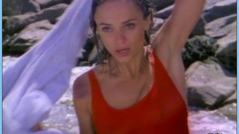 Hottest Vanessa Angel Scene in Baywatch. Sexy, SFW, beach. 653030