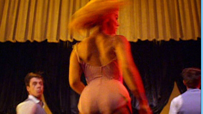 Hottest Rusty Martin Scenes. Sexy, pink one piece, view from behind. 634275