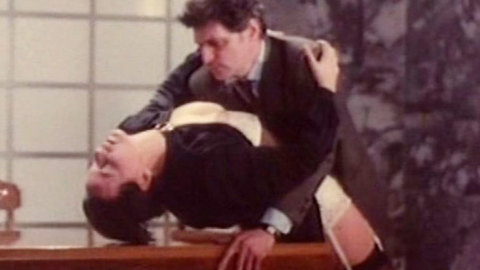 Laura Antonelli in La gabbia (1985) Breasts Black Stockings Breasts 566125