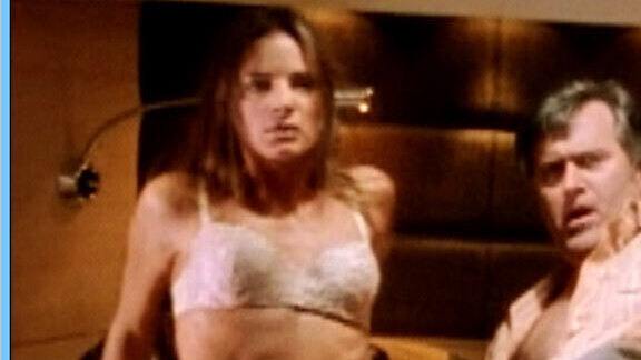 Burn Notice's Sexiest Scenes with Gabrielle Anwar. Underwear, SFW, abs. 665178