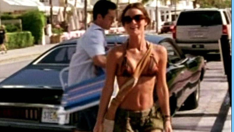 Burn Notice's Sexiest Scenes with Gabrielle Anwar. Bikini, SFW, brunette. 665184