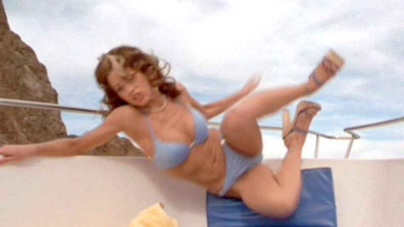 Sexiest Christina Applegate Scene in View from the Top. Bikini, SFW, blue bikini. 604621