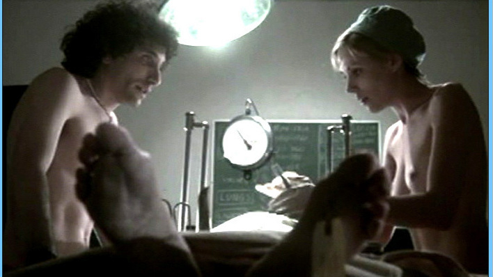 Cissy Anderson from The House of God Naked. Breasts, exam table, nude. 534215