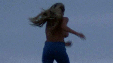 Chrissie from Jaws Naked. Breasts, beach, blonde. 713855