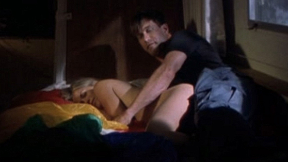 Hottest Maxine Bahns Scene in Cutaway. Sexy, blonde, couple in bed. 611726