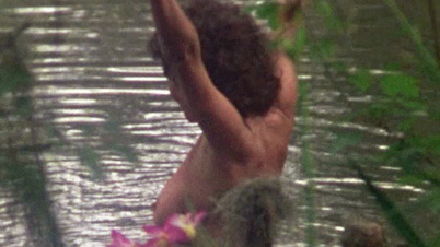 Adrienne Barbeau Nude as Alice Cable. Breasts, Black, black curly hair. 727136
