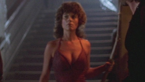 Sexiest Adrienne Barbeau Scene in Escape from New York. Sexy, SFW, brunette. 764965