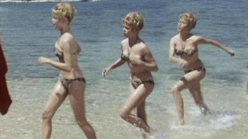 Hottest Brigitte Laurier Scenes. Bikini, SFW, beach. 629793