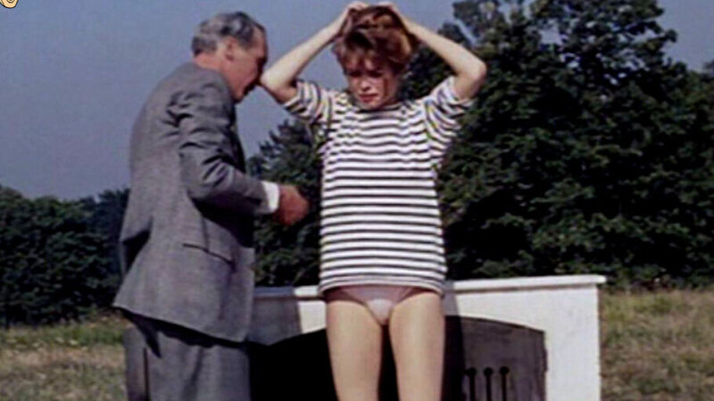 Sexiest Brigitte Bardot Scene in Naughty Girl. Sexy, SFW, bikini bottom. 645805
