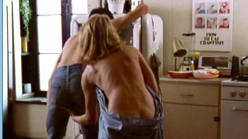 Anne Osborne from The Big Easy Naked. Butt, back exposed, blonde. 534773