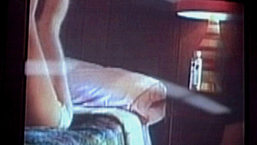 Sexiest Drew Barrymore Scene in The Amy Fisher Story. Underwear, sitting in bed, television. 568531