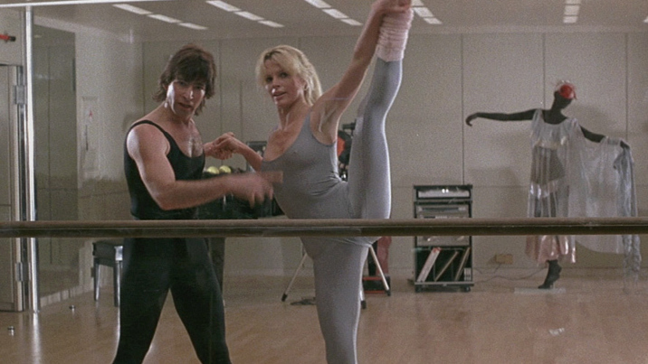 Hottest Kim Basinger Scene in Never Say Never Again. Sexy, blonde, dance studio. 688214