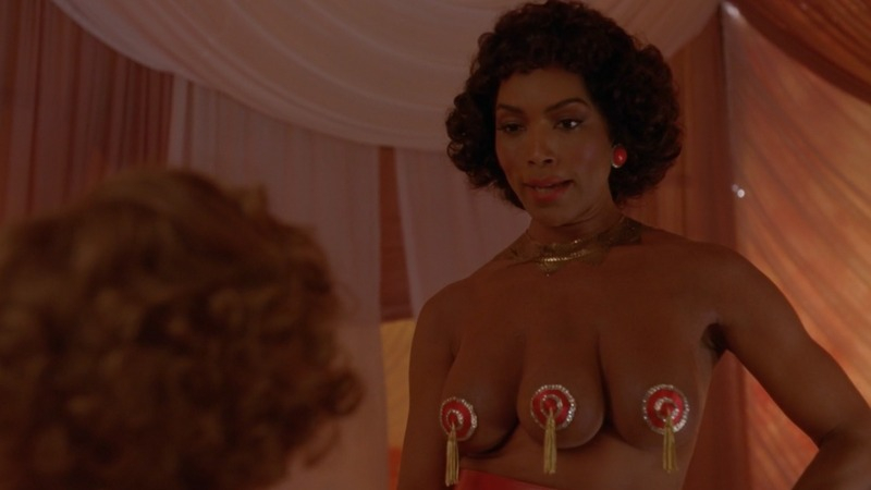 Sexiest Angela Bassett Scene in American Horror Story. Sexy, Prosthetic, Black, nipple tassles. 749311