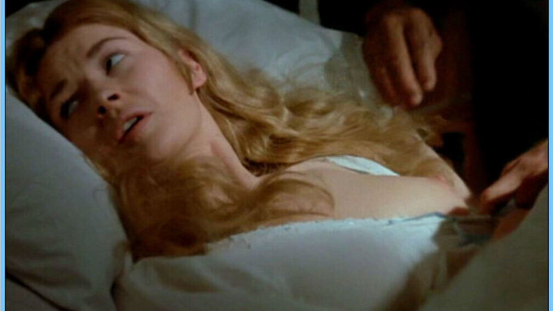 Stephanie Beacham Naked as Miss Jessel. Breasts, blonde, in bed. 535131