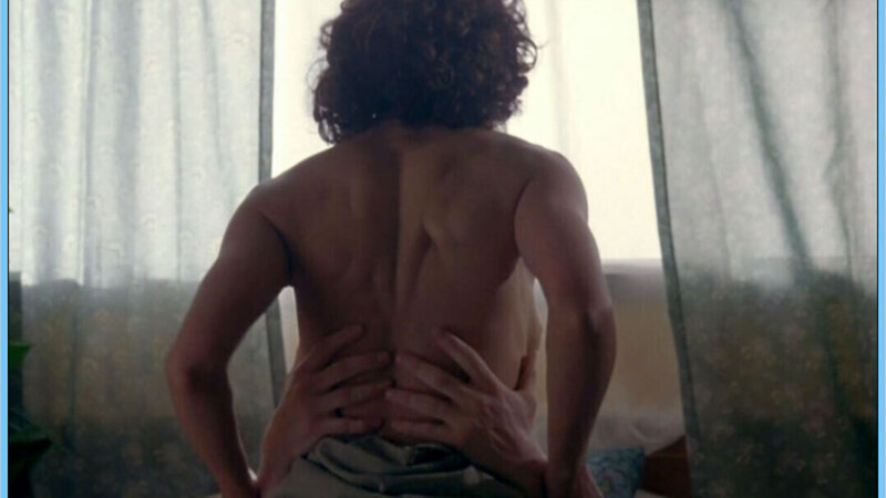 Sexiest Scenes of Jenny Capitanas from Out of Line. Sexy, back exposed, brunette. 593609