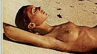 Marisa Berenson Naked as Self. Breasts, beach, brunette. 724353