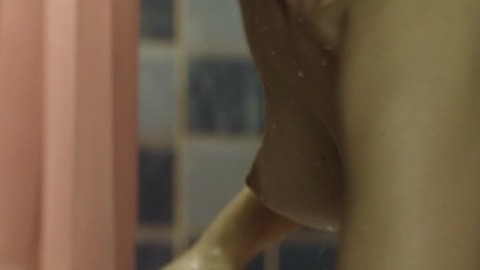 Juliette Binoche in Breaking and Entering (2006) Breasts Bathroom Blue Tiles 794581