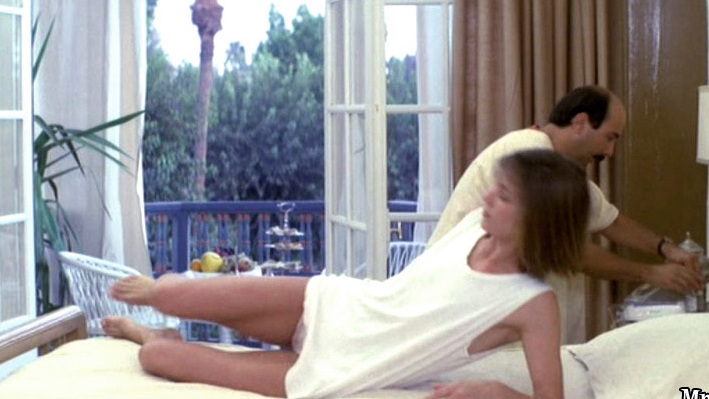 Le garde du corps's Sexiest Scenes with Jane Birkin. Underwear, brunette, pink panties. 575250