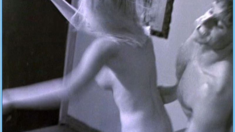 Josie Bissett Naked as Tally Fuller. Breasts, Butt, back exposed, black and white. 535965