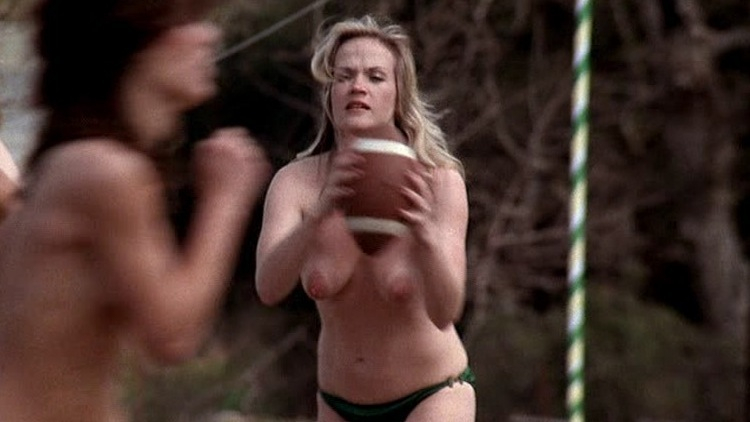 Nudes of Melody Ragmore from H.O.T.S.. Breasts, blonde, football. 533022