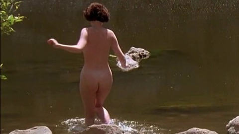 Lara Flynn Boyle in Threesome (1994) Butt Back Exposed Brunette 753397