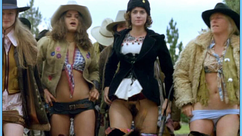 Lorraine Bracco Naked in Even Cowgirls Get the Blues. Bush, hairy bush, multiple women. 536599